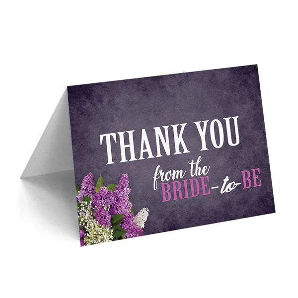 Creanoso Bridal Shower Thank You Cards Ã¢â‚¬â€œ Six Flip Cards Design Assorted Set Ã¢â‚¬â€œ Token Gift Cards