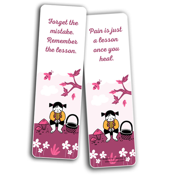 Positive Inspirational Bookmarks Series 2 (2-Sets X 6 Cards)