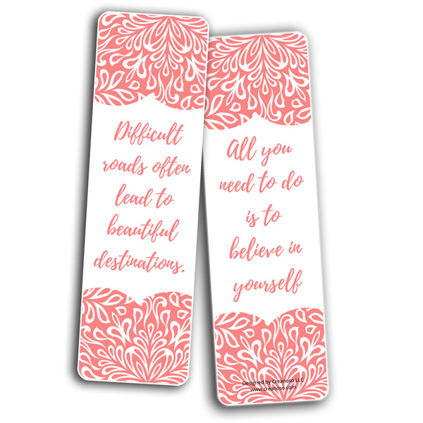 Positive Inspirational Bookmarks Series 2 (2-Sets X 6 Cards)