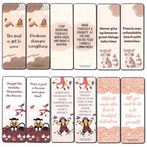 Positive Inspirational Bookmarks Series 2 (2-Sets X 6 Cards)