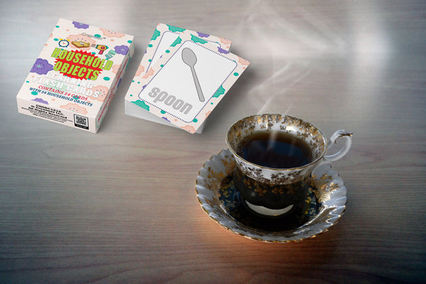 Household Objects Learning Cards (4-Deck)