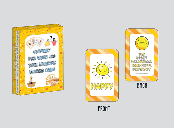 Commonly Used Words and Their Antonyms (2-Deck)