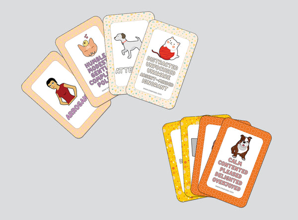 Commonly Used Words and Their Antonyms (2-Deck)
