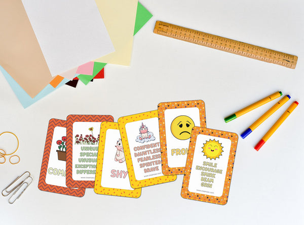 Commonly Used Words and Their Antonyms (2-Deck)