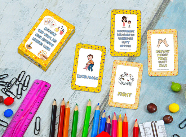 Commonly Used Words and Their Antonyms (2-Deck)