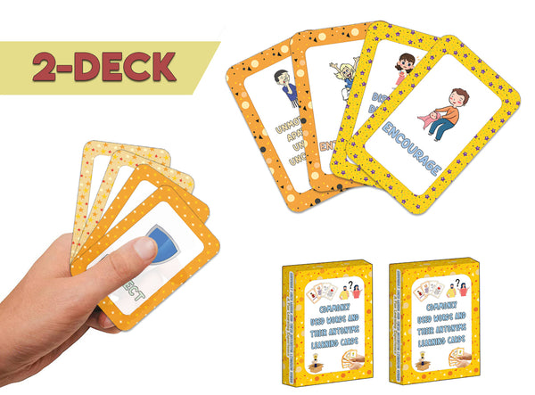 Commonly Used Words and Their Antonyms (2-Deck)