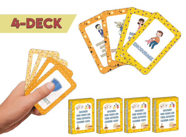 Commonly Used Words and Their Antonyms (4-Deck)