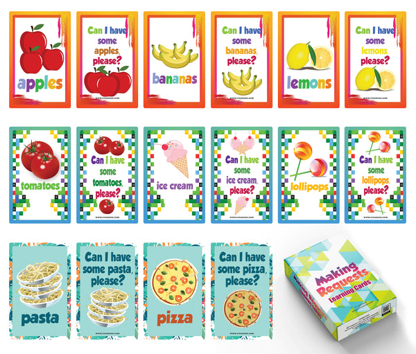 Making Requests Learning Cards (1-Deck)