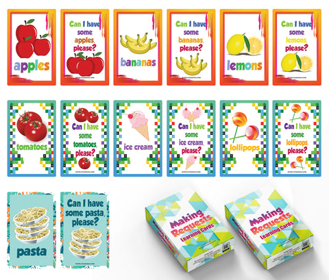 Making Requests Learning Cards (2-Deck)