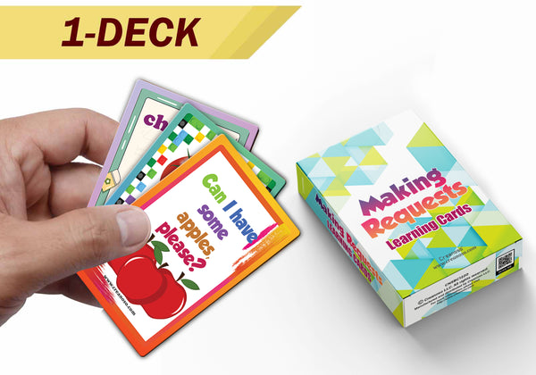 Making Requests Learning Cards (1-Deck)