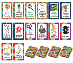 Idioms Learning Cards (4-Deck)