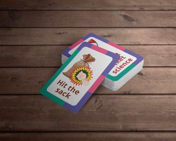 Idioms Learning Cards (4-Deck)