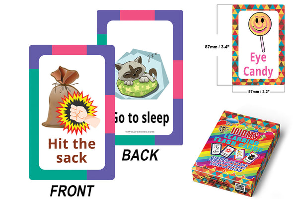 Idioms Learning Cards (4-Deck)