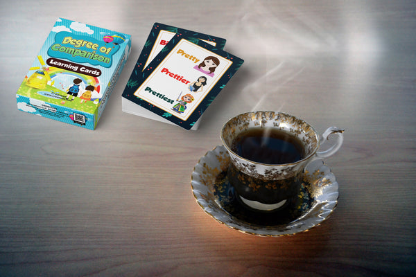 Degree of Comparison Learning Cards (1-Deck X 54 Cards)