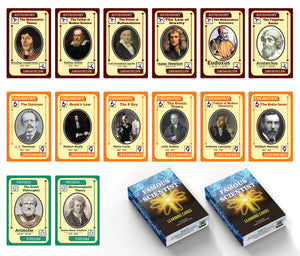 Creanoso Educational Famous Scientists Learning Cards (2-Deck) â€“ Gifts Ideas for Birthday Party Supply