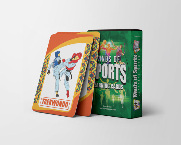 Kinds of Sports Learning Cards (1-Deck)
