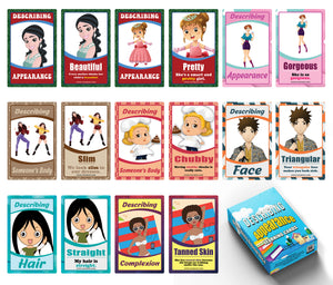 Describing Appearance Learning Cards (1-Deck X 54 Cards)