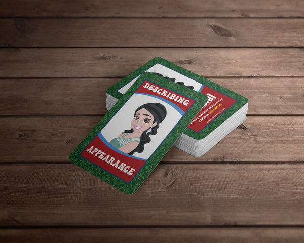 Describing Appearance Learning Cards (4-Deck X 54 Cards)