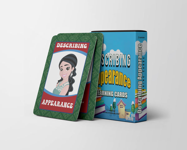 Describing Appearance Learning Cards (4-Deck X 54 Cards)
