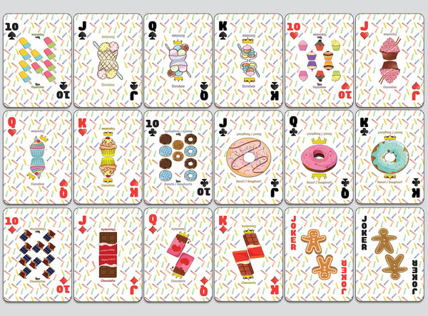 Dessert Playing Cards (2-Deck)