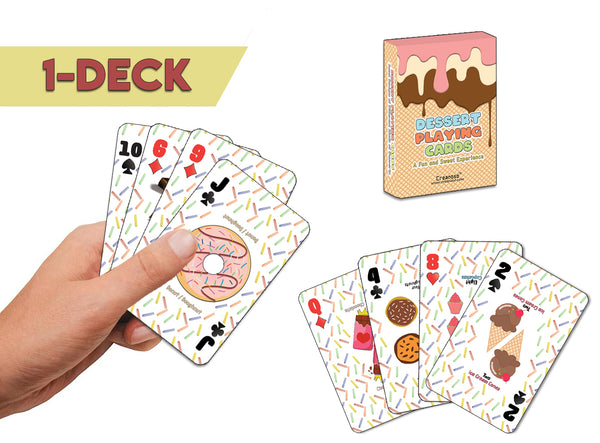 Dessert Playing Cards (1-Deck)