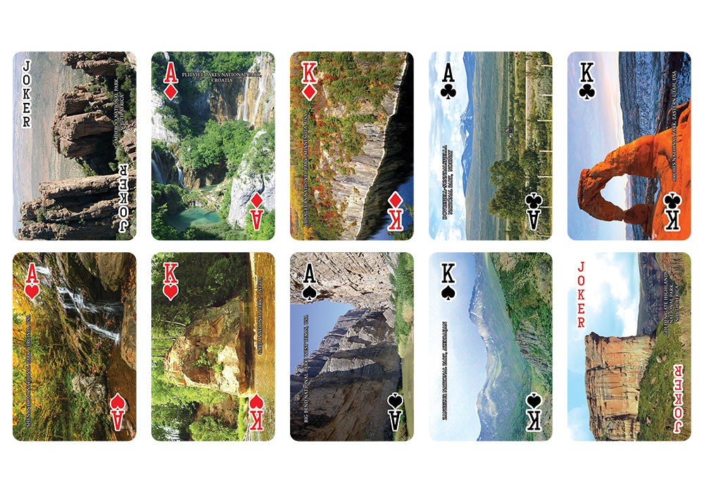 National Park Playing Cards (1 Deck)