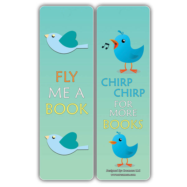 Creanoso Bird Reading Bookmarks ÃƒÂ¢Ã¢â€šÂ¬Ã¢â‚¬Å“ Premium Gift Set ÃƒÂ¢Ã¢â€šÂ¬Ã¢â‚¬Å“ Awesome Bookmarks for Bookworms
