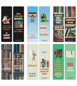Creanoso Silly Funny Puns Reading Bookmark Cards (30-Pack) ÃƒÂ¢Ã¢â€šÂ¬Ã¢â‚¬Å“ Stocking Stuffers Gift Bookworm, Adult Men & Women ÃƒÂ¢Ã¢â€šÂ¬Ã¢â‚¬Å“ Book Reading Supplies ÃƒÂ¢Ã¢â€šÂ¬Ã¢â‚¬Å“ Book Clubs Reading