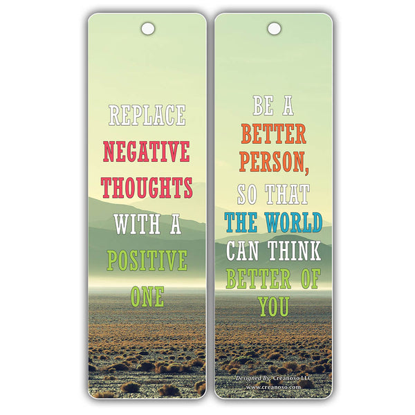 Creanoso Inspiring Sayings Mind and Thoughts Bookmark Cards (30-Pack) ÃƒÂ¢Ã¢â€šÂ¬Ã¢â‚¬Å“ Reading Readers Bookmarks Collection Pack ÃƒÂ¢Ã¢â€šÂ¬Ã¢â‚¬Å“ Book Reading Supplies ÃƒÂ¢Ã¢â€šÂ¬Ã¢â‚¬Å“ Book Clubs Reading