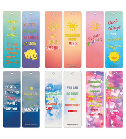 Creanoso Inspirational Vibe Quotes Positive Bookmarks ÃƒÆ’Ã‚Â¢ÃƒÂ¢Ã¢â‚¬Å¡Ã‚Â¬ÃƒÂ¢Ã¢â€šÂ¬Ã…â€œ Awesome Bookmarks Collection Set