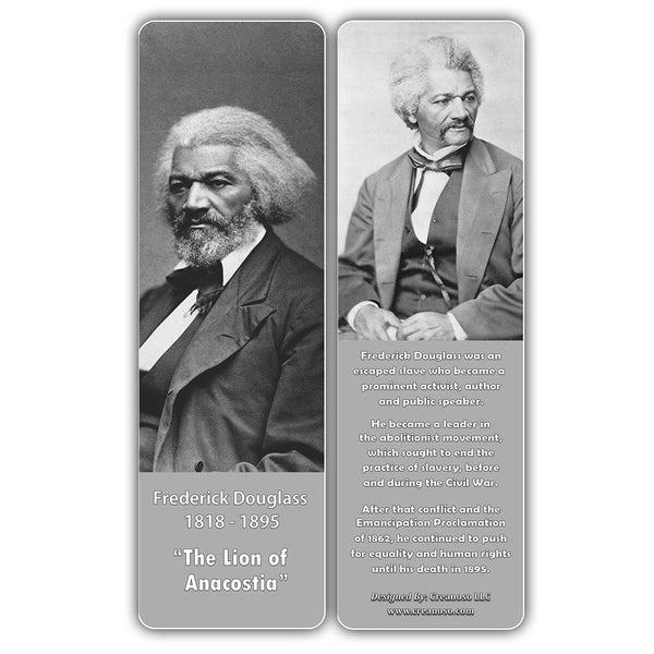 Creanoso Famous Historical African Americans Bookmarks ÃƒÆ’Ã‚Â¢ÃƒÂ¢Ã¢â‚¬Å¡Ã‚Â¬ÃƒÂ¢Ã¢â€šÂ¬Ã…â€œ Learning Rewards Cards - Unique Gifts