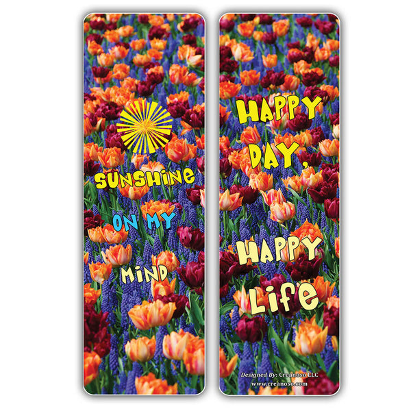 Creanoso Colorful Flower Bookmarks for Women ÃƒÂ¢Ã¢â€šÂ¬Ã¢â‚¬Å“ Unique Book Marking Clippers