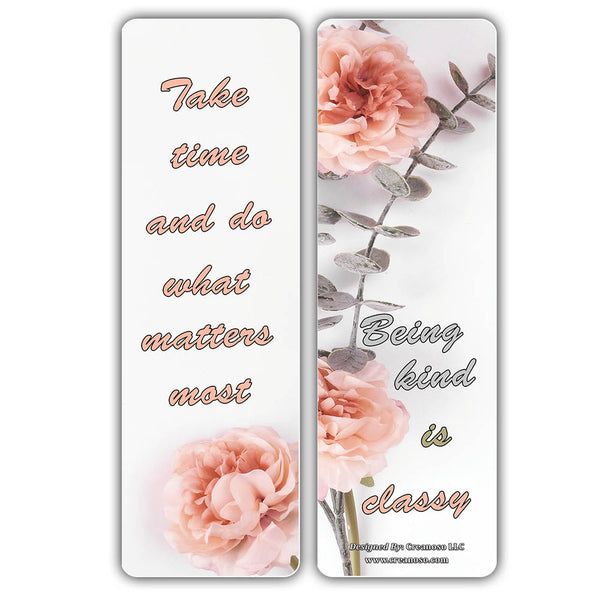 Creanoso Colorful Flower Bookmarks for Women ÃƒÂ¢Ã¢â€šÂ¬Ã¢â‚¬Å“ Unique Book Marking Clippers