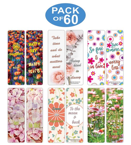 Creanoso Colorful Flower Bookmarks for Women ÃƒÂ¢Ã¢â€šÂ¬Ã¢â‚¬Å“ Unique Book Marking Clippers