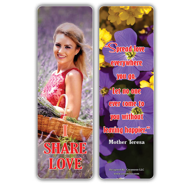 Creanoso Women Inspirational Quotes On Strength Bookmarks ÃƒÂ¢Ã¢â€šÂ¬Ã¢â‚¬Å“ Flower Themed Cards