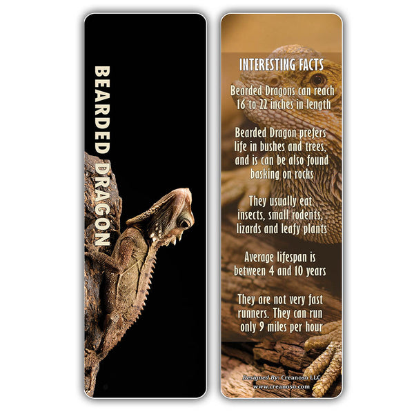 Creanoso Exotic Pet Animals Bookmarks ÃƒÂ¢Ã¢â€šÂ¬Ã¢â‚¬Å“ Premium Stocking Stuffers Gifts for Bookworms