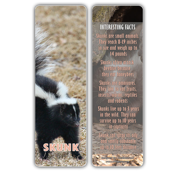 Creanoso Exotic Pet Animals Bookmarks ÃƒÂ¢Ã¢â€šÂ¬Ã¢â‚¬Å“ Premium Stocking Stuffers Gifts for Bookworms
