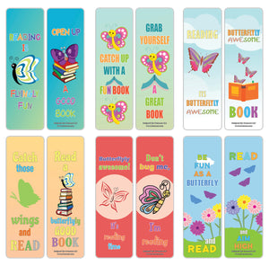 Creanoso Butterfly Bookmarks for Kids - Cool and Unique Book Clippers