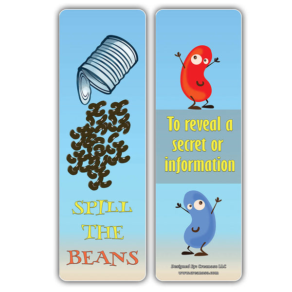 Creanoso Funny Food Idioms Bookmarks Series I (30-Pack) ÃƒÂ¢Ã¢â€šÂ¬Ã¢â‚¬Å“ Stocking Stuffers Gift for Chefs, Cooks, Food Lovers, Men, Women, Adults ÃƒÂ¢Ã¢â€šÂ¬Ã¢â‚¬Å“ Book Reading Rewards Incentives ÃƒÂ¢Ã¢â€šÂ¬Ã¢â‚¬Å“ Employee Giveaways ÃƒÂ¢Ã¢â€šÂ¬Ã¢â‚¬Å“