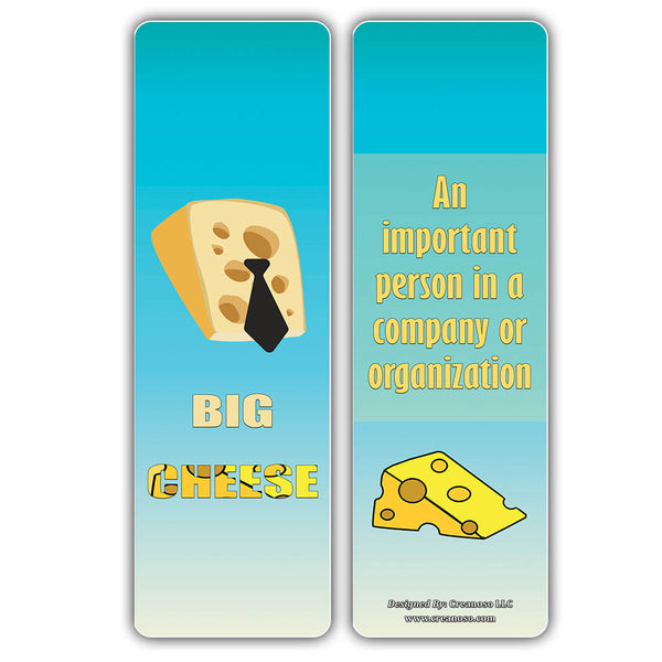 Creanoso Food Idioms Funny Bookmarks Series I (60-Pack) ÃƒÆ’Ã‚Â¢ÃƒÂ¢Ã¢â‚¬Å¡Ã‚Â¬ÃƒÂ¢Ã¢â€šÂ¬Ã…â€œ 6 Idiomatic Expressions Book Clippers ÃƒÆ’Ã‚Â¢ÃƒÂ¢Ã¢â‚¬Å¡Ã‚Â¬ÃƒÂ¢Ã¢â€šÂ¬Ã…â€œ Unique and Cool Designs Bulk Pack Assorted Set ÃƒÆ’Ã‚Â¢ÃƒÂ¢Ã¢â‚¬Å¡Ã‚Â¬ÃƒÂ¢Ã¢â€šÂ¬