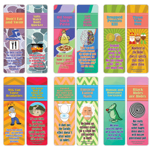 Creanoso Educational Myth and Facts Learning Bookmarks Series 1 (30-Pack) ÃƒÂ¢Ã¢â€šÂ¬Ã¢â‚¬Å“ Six Assorted Quality Bookmarker Cards Set ÃƒÂ¢Ã¢â€šÂ¬Ã¢â‚¬Å“ Premium Gift Token Giveaways for Boys & Girls, Adults ÃƒÂ¢Ã¢â€šÂ¬Ã¢â‚¬Å“ Classroom Rewards