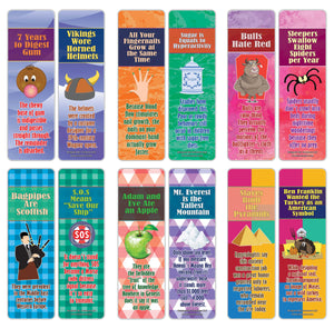 Creanoso Myths and Facts Bookmarks Series 3  ÃƒÂ¢Ã¢â€šÂ¬Ã¢â‚¬Å“ Six Assorted Bulk Pack Book Page Clippers