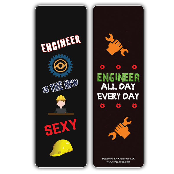 I am an Engineer Bookmarks (5-Sets X 6 Cards)