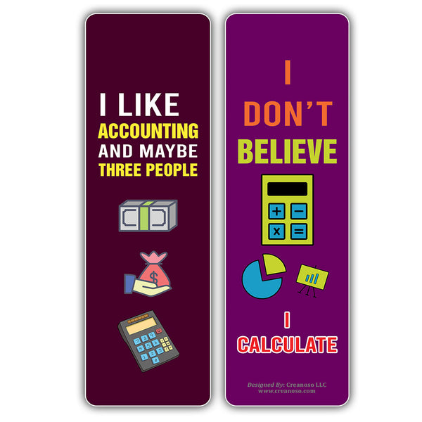 I am an Accountant Bookmarks (5-Sets X 6 Cards)