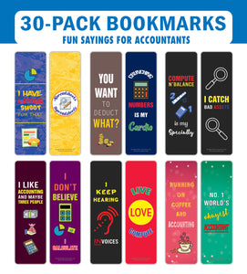 I am an Accountant Bookmarks (5-Sets X 6 Cards)