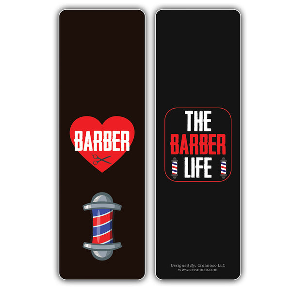 I am a Barber Bookmarks (2-Sets X 6 Cards)