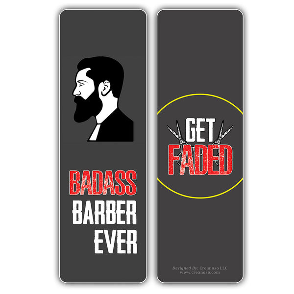 I am a Barber Bookmarks (2-Sets X 6 Cards)