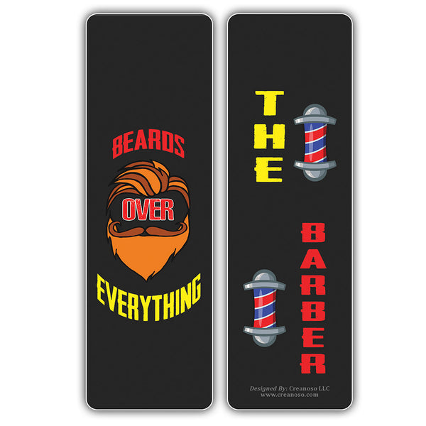 I am a Barber Bookmarks (2-Sets X 6 Cards)