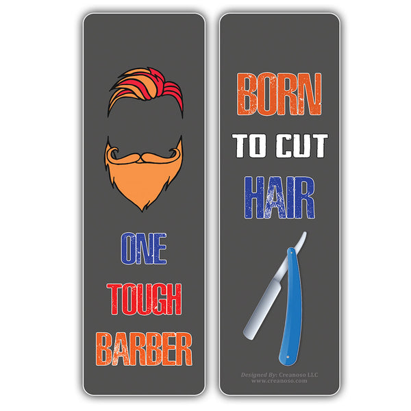 I am a Barber Bookmarks (2-Sets X 6 Cards)