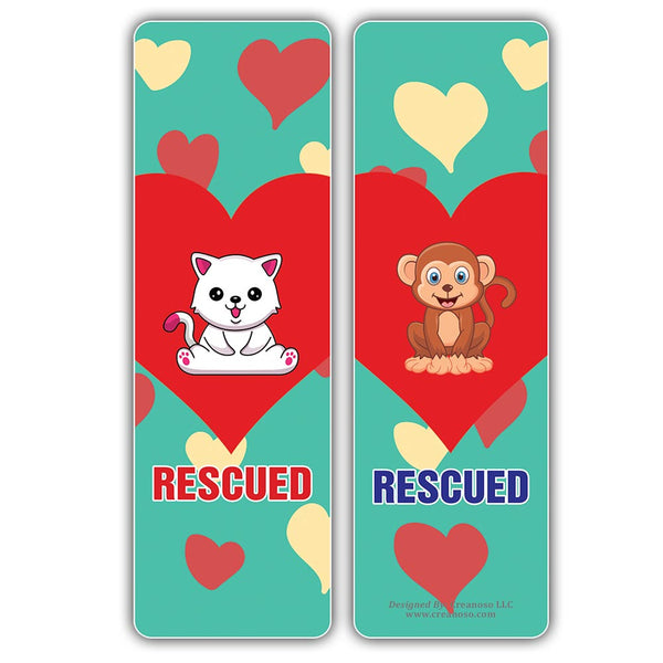 Adopt A Pet Bookmarks (10-Sets X 6 Cards)